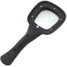 Лупа VEBER 600558 с ручкой и подсветкой, 3x, 52x52 мм 21608